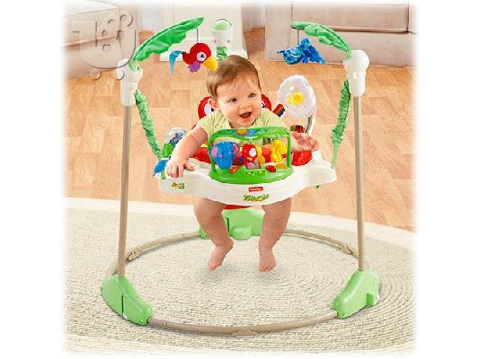 PoulaTo: Κέντρο δραστηριοτήτων Fisher Price Jumperoo Rainforest